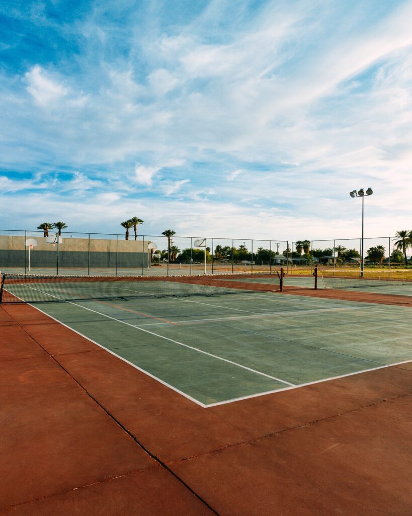 tennis court surfaces