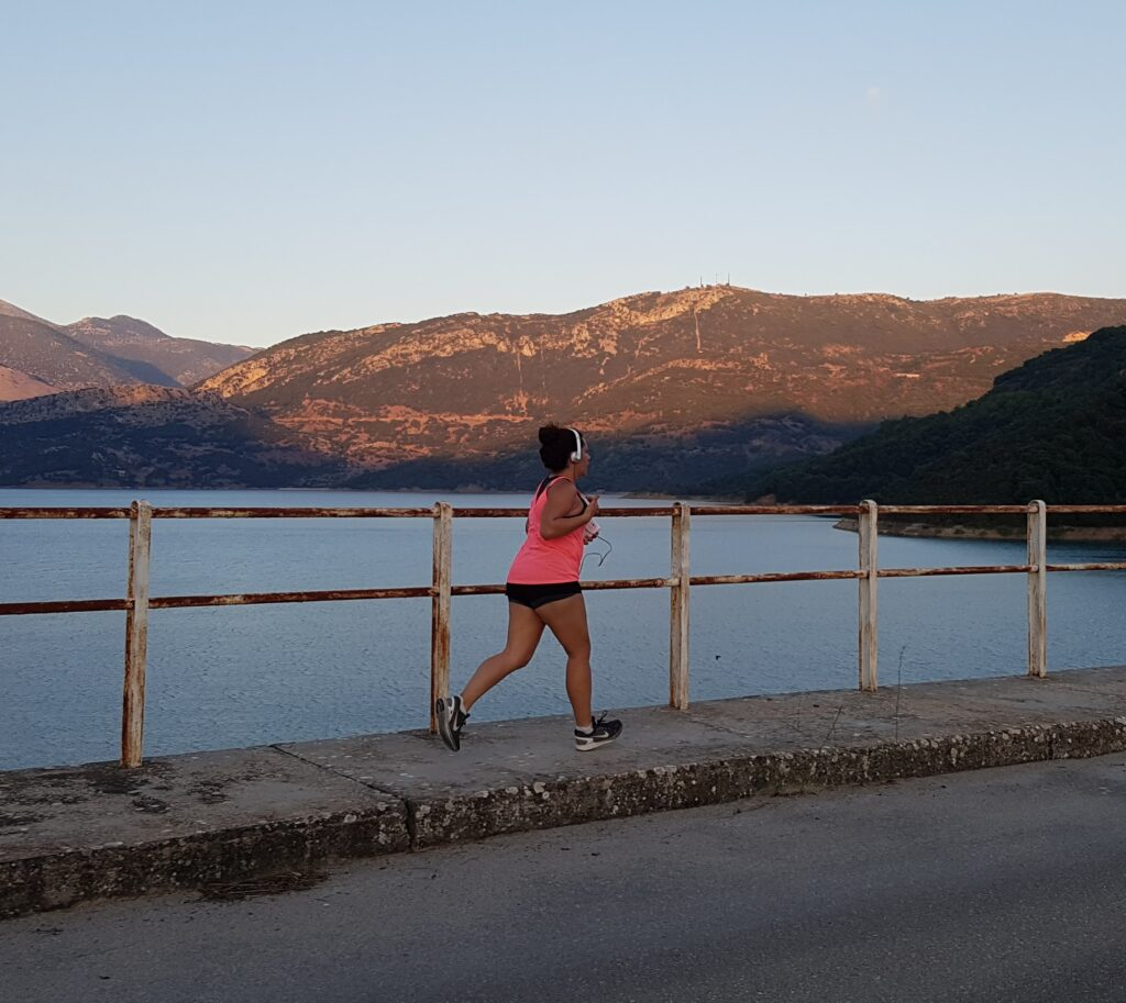 Correr en vacaciones