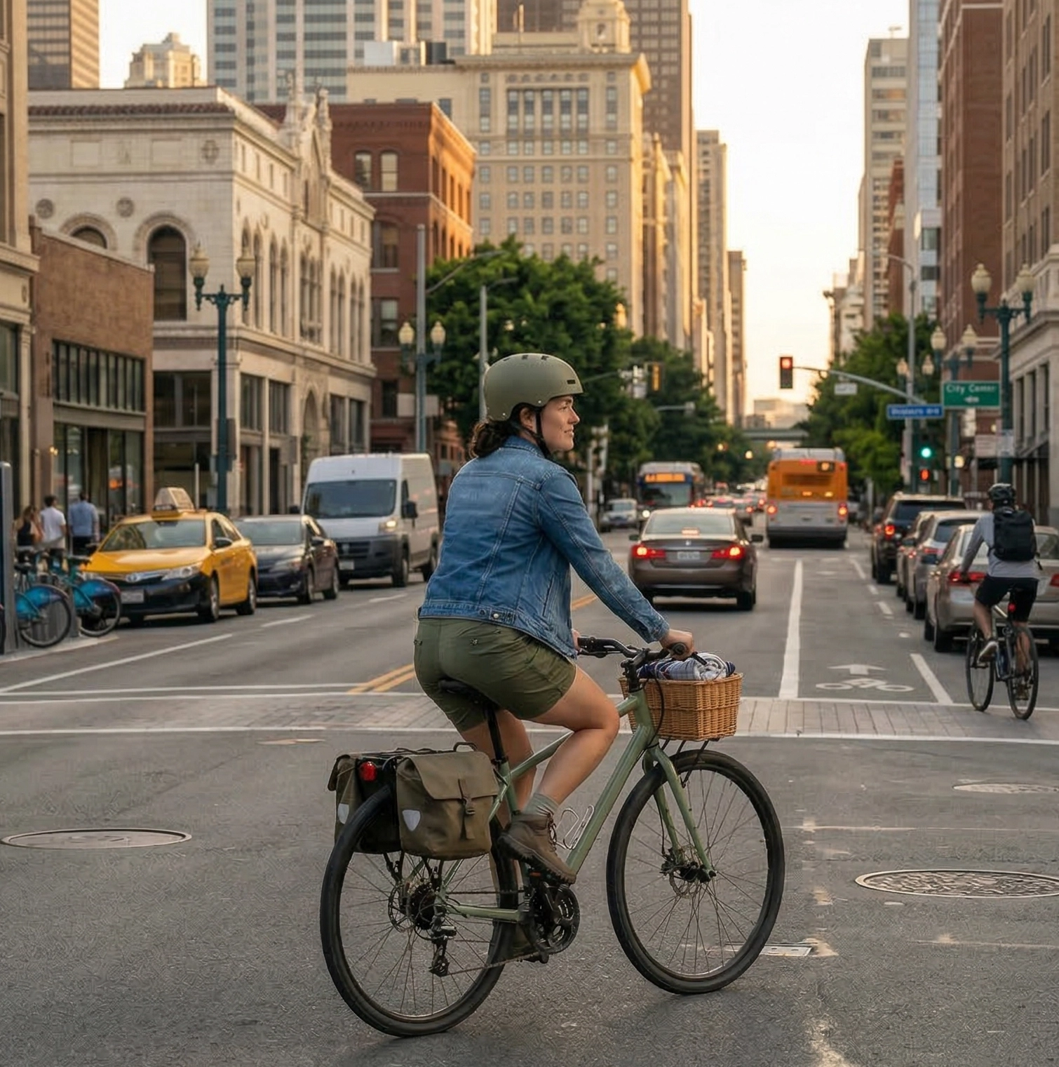 Los ciclistas deberían usar casco